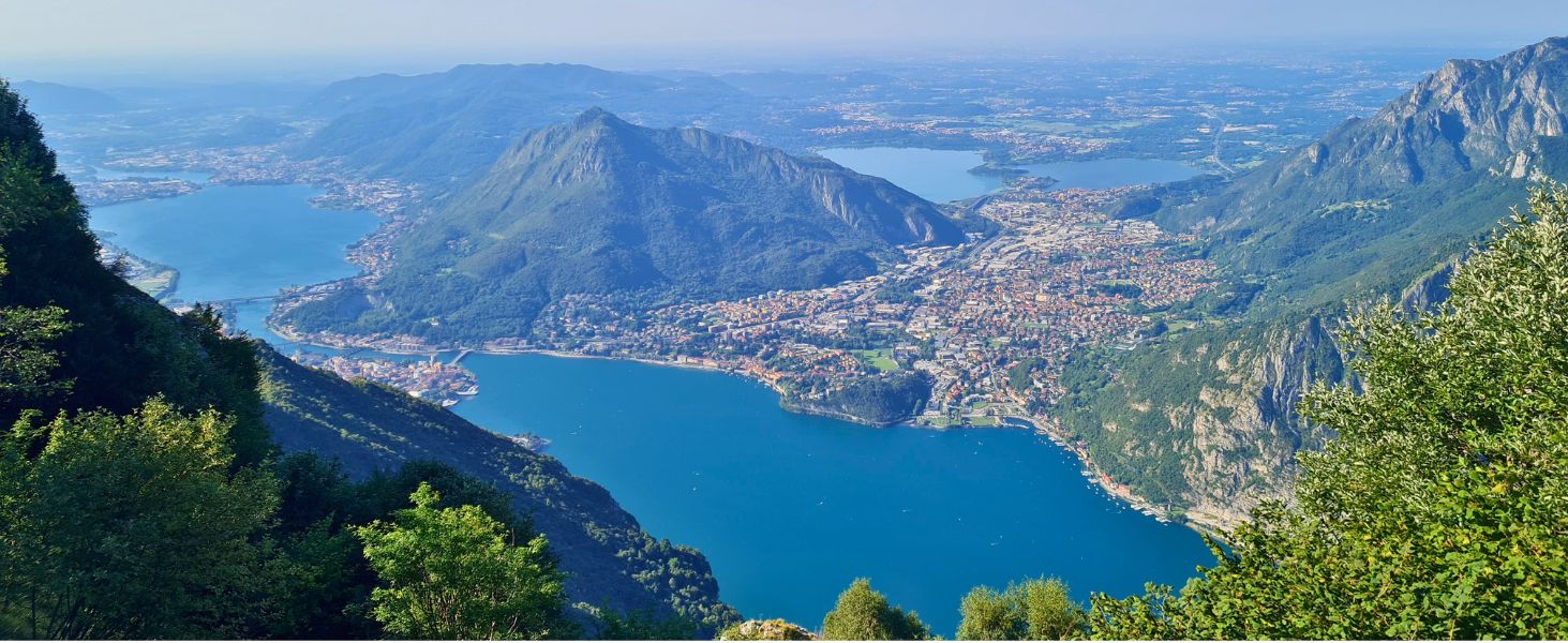 Lombardei Rundreise Route für 7 Tage mit Mailand, Comer See, Bergamo und Lugano